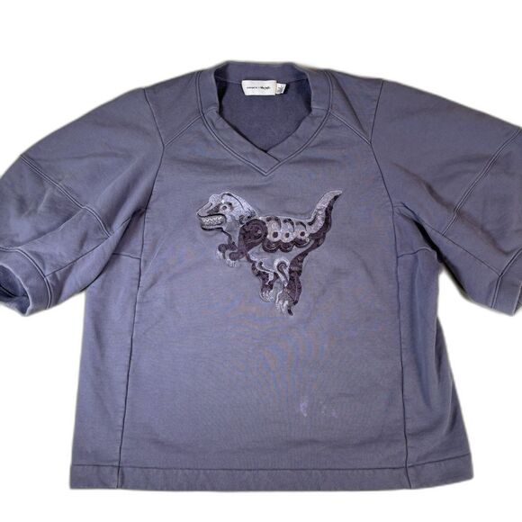 Coach Rexy By Zhu Jingyi Short Sleeve Sweatshirt Women’s Small - Picture 3 of 12